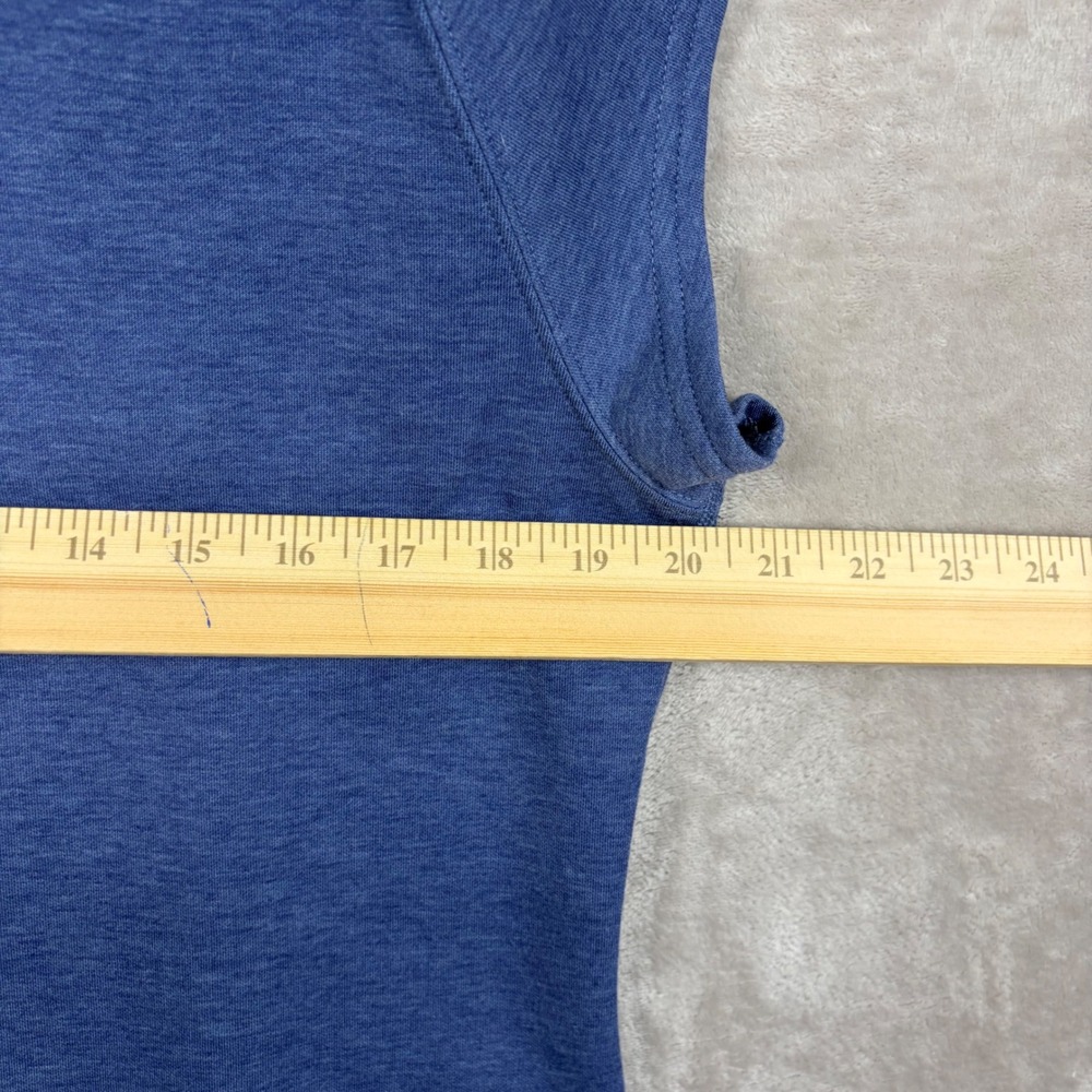 The North Face Hoodie Top Womens L Blue Sleeveless Activewear Outdoors Sports - Picture 5 of 14